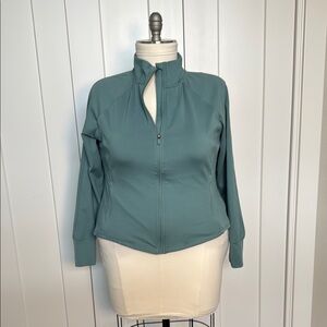 Jockey Women's Sea Green Athleisure Jacket